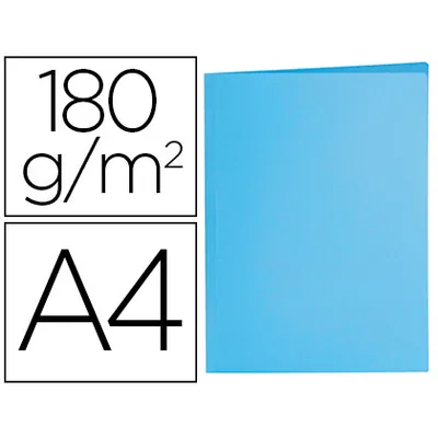 LIDERPAPEL Subcarpeta Liderpapel DIN A4 Azul Pastel 180G/M2
