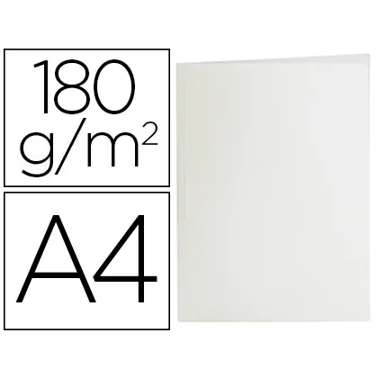 Subcarpeta Liderpapel DIN A4 Blanco 180G/M2
