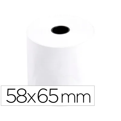 Q-CONNECT Rollo Sumadora Q-Connect Electra 58 MM Ancho X 65 MM Diametro Sin Bisfenol a