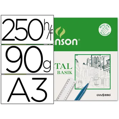 GUARRO Papel Vegetal Guarro DIN A3 90-95 GR Hoja