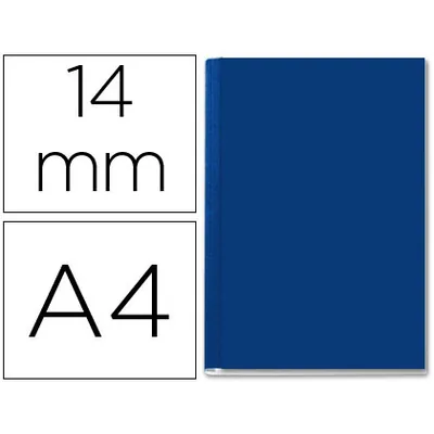 LEITZ Tapa de Encuadernacion Impress Bind Rigida 35577 Azul Lomo C Capacidad 106/140 Hojas
