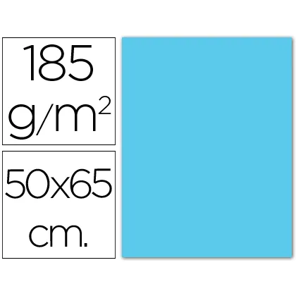 Cartulina Guarro Azul Cielo 50X65 CM 185 GR
