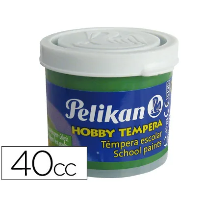 Tempera Hobby 40 Cc Verde Amarillo -n.155