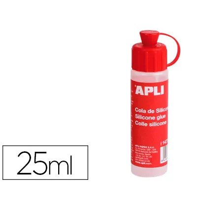 Cola de Silicona Apli para Goma Eva Bote de 25 ML