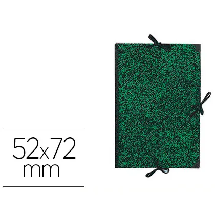 Carpeta Dibujo Canson Classic 52X72 CM con Lazos Marmol Verde