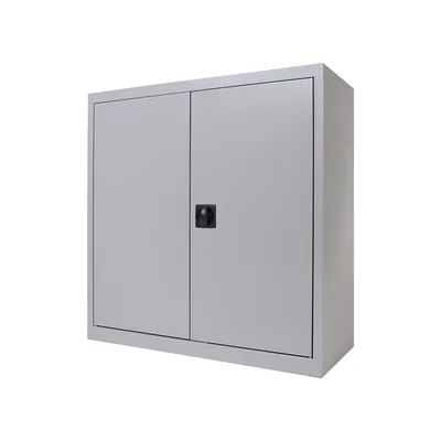 ROCADA Armario Metalico Rocada Dos Puertas Batientes Incluye Una Balda 80X70X45 CM Acabado AC00 Gris/gris