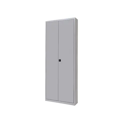 ROCADA Armario Metalico Rocada Dos Puertas Batientes Incluye Cuatro Balda 102X198X45 CM Acabado AC00 Gris/gris