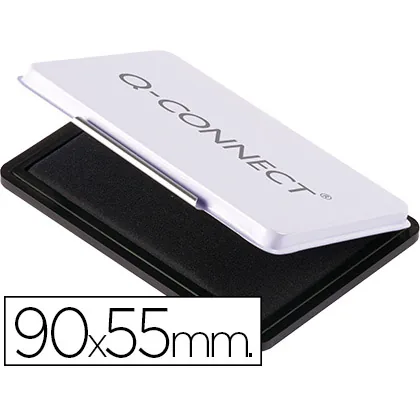 Tampon Q-Connect Nº3 90X55 MM Negro