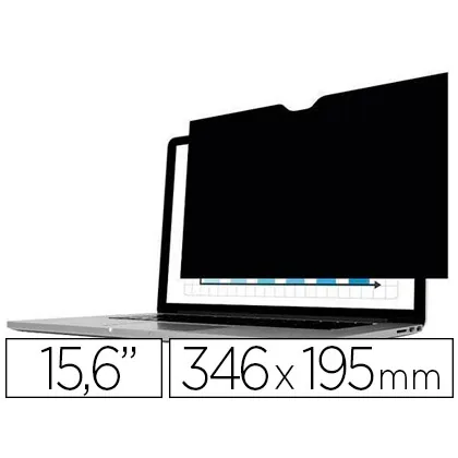 Filtro para Pantalla Fellowes Privacidad 15.6" Privascreen Panoramico 16:9 346X195 MM