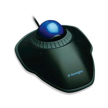 Raton Trackball Kensington Optico Orbit con Rueda Desplazamiento Usb Cable 150 CM
