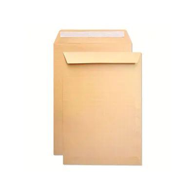 LIDERPAPEL Sobre Liderpapel Bolsa Seguridad Kraft Marron Armado 120 GR 229X324 MM Unidad