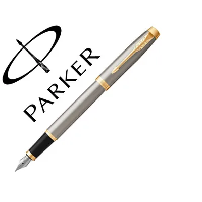 PARKER Pluma Parker Im Metal Cepillado Gt