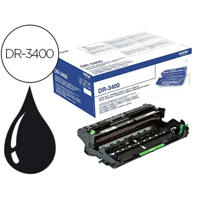 BROTHER Tambor Brother DR-3400 para HL-L6250DN HL-L6300DW HL-L6400DW DCP-L6600DW MFC-L6800DW MFC-L6900DW