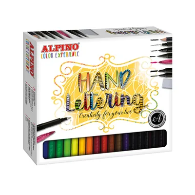 ALPINO Set de Dibujo Alpino Color Experience Lettering
