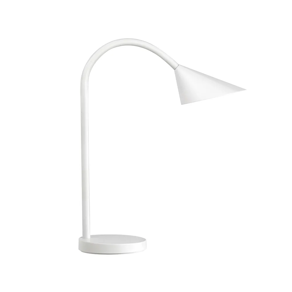 Lampara de Escritorio Unilux Led 6W 625LM Brazo Flexible Blanco