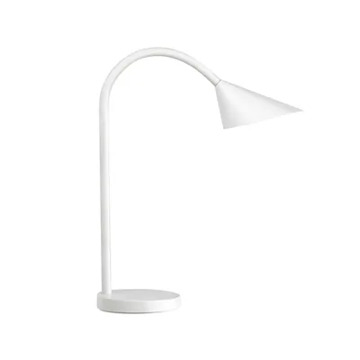 UNILUX Lampara de Escritorio Unilux Led 6W 625LM Brazo Flexible Blanco