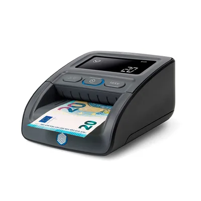 SAFESCAN Detector Contador de Billetes Falsos Safescan 155-S 7 Puntosverificacion y Guia Salida Billetes Actualizable Sd Cable