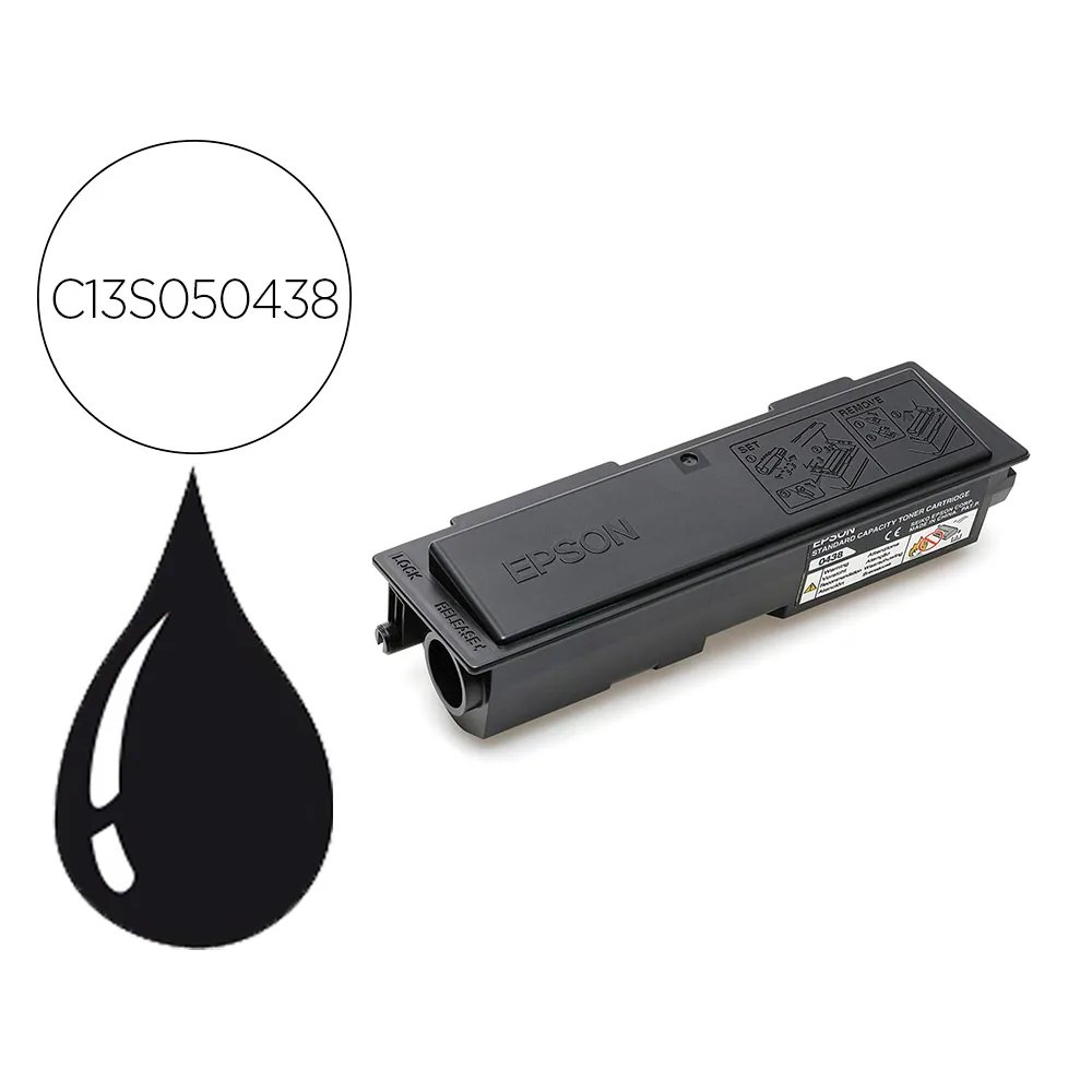 Toner Epson 0438 Aculaser M2000D / M2000DN / M2000DT / M2000DTN Negro 3500 Paginas