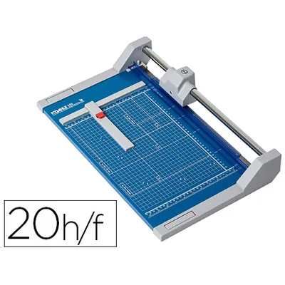 DAHLE Cizalla de Rodillo Dahle Profesional 550 DIN A4 Metalica Capacidad de Corte 20 Hojas