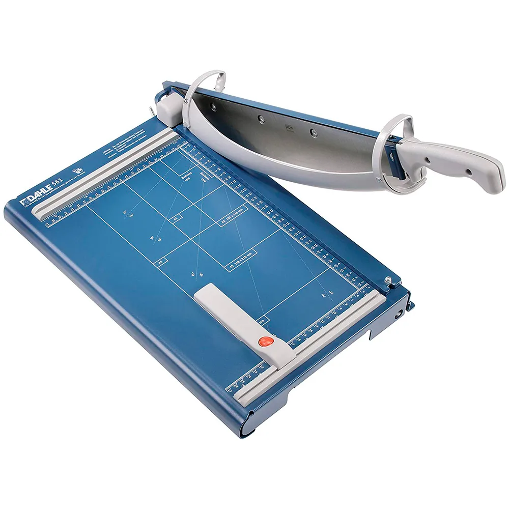 Cizalla de Palanca Dahle Profesional Premium 561 DIN A4 Metalica Capacidad de Corte 35 Hojas