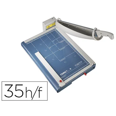 DAHLE Cizalla de Palanca Profesional Dahle 867 DIN A3 Metalica Capacidad de Corte 35 Hojas