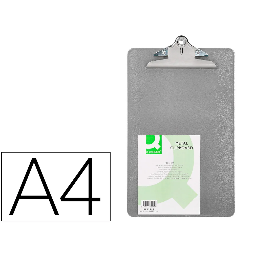 Portanotas Q-Connect Metalico DIN A4