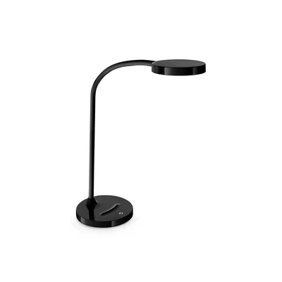 CEP Lampara de Escritorio Cep Led 5,46W 300LM Brillo Regulable Cabeza Orientable Negro