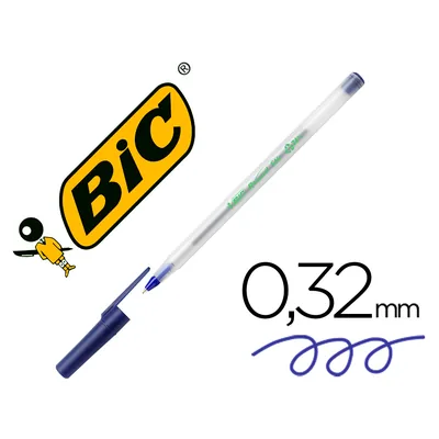BIC Boligrafo Bic Ecolutions Round Stic Azul