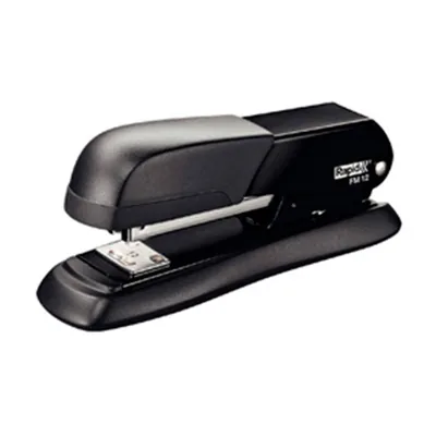 RAPID Grapadora Rapid FM12 Metalica Color Negro Capacidad 25 Hojas Usa Grapas 24/6 y 26/6