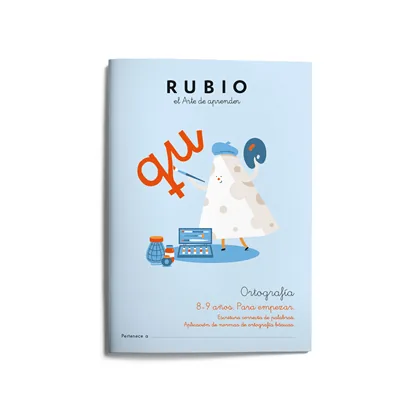 Cuaderno Rubio Ortografia 8-9 Años para Empezar