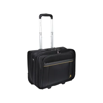 EXACOMPTA Maletin para Portatil Exacompta Exactive Hasta 15.6" con Ruedas y Asa Telescopica Negro 450X255X395