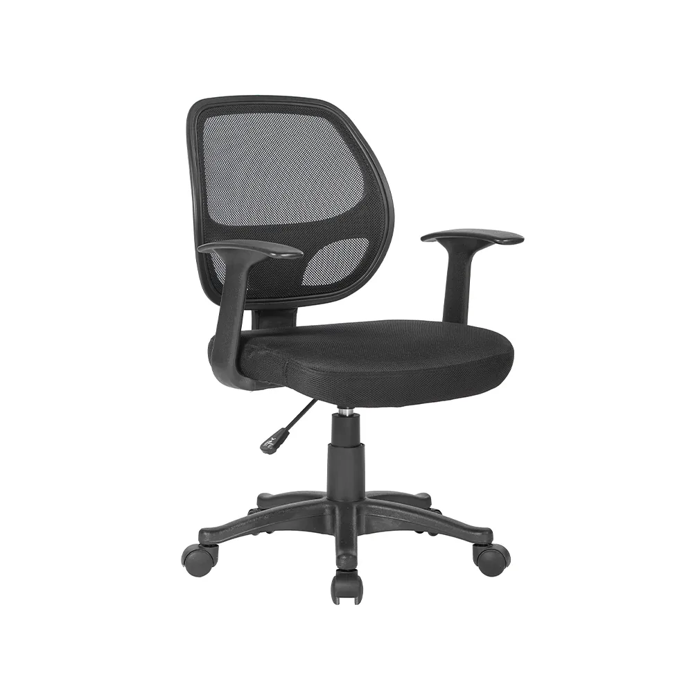 Silla Giratoria Q-Connect Respaldo Medio Regulable en Altura 870+120MM Alto 550MM Ancho 590MM Profundidad