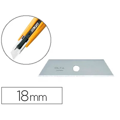 OLFA Repuesto Cuchilla Cuter Olfa Ancho 18 MM para Cuter SK-4 Blister de 5 Unidades
