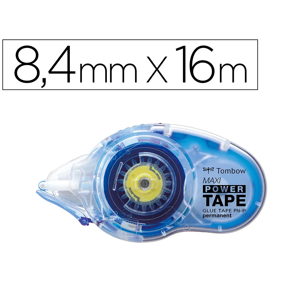 Cinta Adhesiva Tombow Maxi Power Tape Permanente 16 M X 8,4 MM