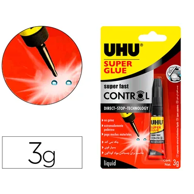 UHU Pegamento Uhu Instantaneo Control Tecnologia Stop 3 G