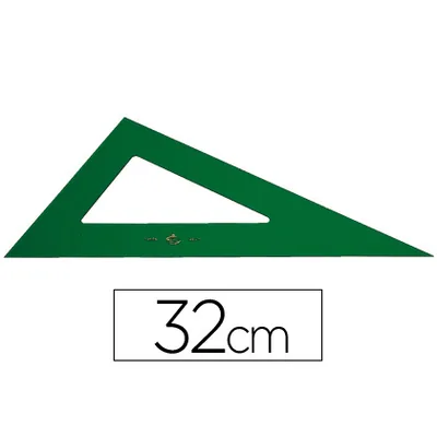 FABER CASTELL Cartabon Faber Castell 32 CM Plastico Verde