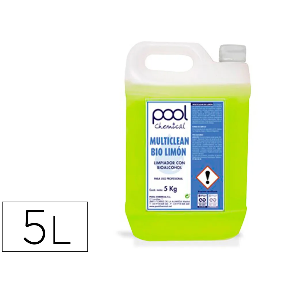 Fregasuelos Dahi Aroma Limon Garrafa de 5 Litros