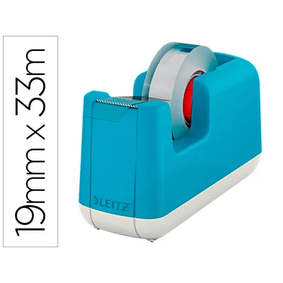 LEITZ Portarrollo Sobremesa Leitz Cosy Plastico para Cintas 33 M Color Azul