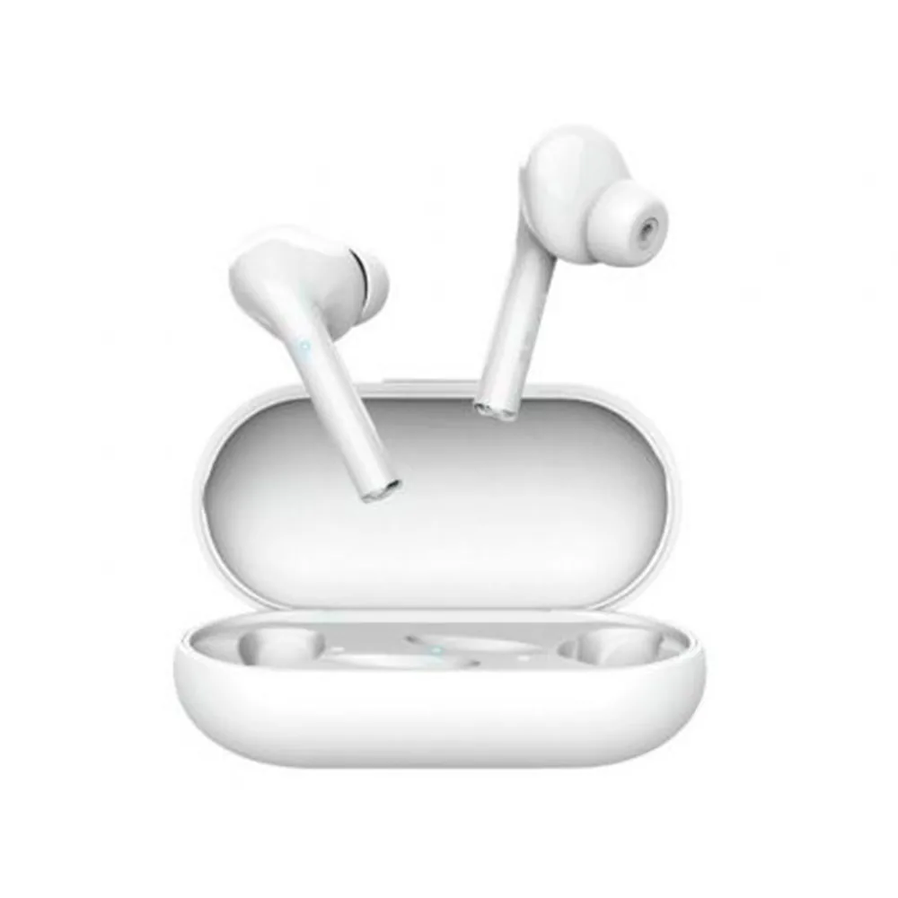Auricular Trust Nika Inalambrico Bluetooth con Estuche de Carga Color Blanco