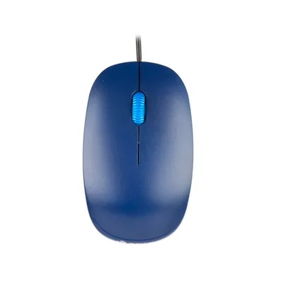 NGS Raton Ngs Wired Flame Optico con Cable 1000 Dpi Ambidiestros Usb Color Azul