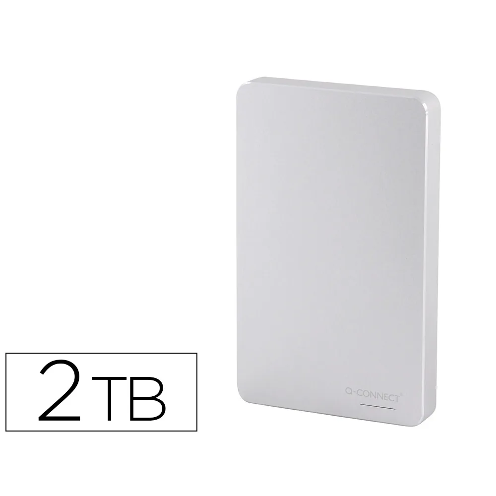 Disco Duro Q-Connect 2,5" Externo 2TB Usb 3.0 Sata