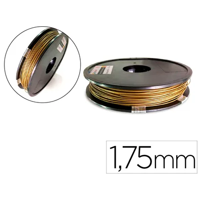 3D COLIDO Filamento 3D Colido Pla 1,75 MM 0,5 KG Bronce