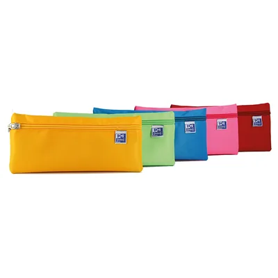 OXFORD Bolso Escolar Portatodo Oxford Modelo Kangoo Kids Plano Grande Colores Surtidos 220X7X100 MM