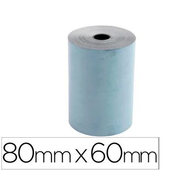 EXACOMPTA Rollo Sumadora Exacompta Safe Contact Termico 80 MM X 60 MM 52 G/M2