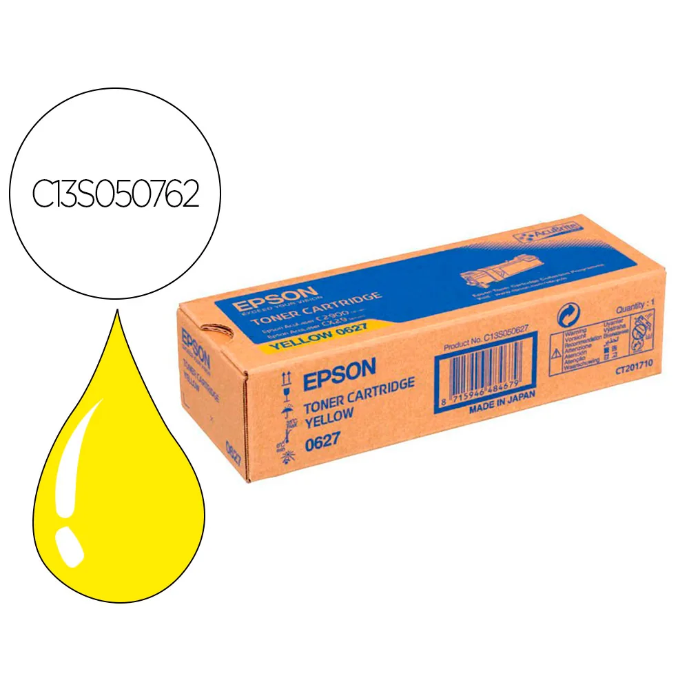 Toner Epson Laser AL-M8100 Negro 21700 Paginas