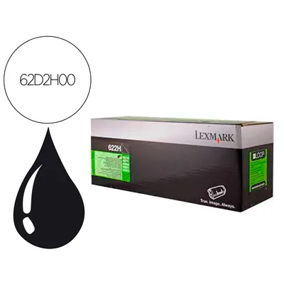 LEXMARK Toner Laser Lexmark 622H Negro