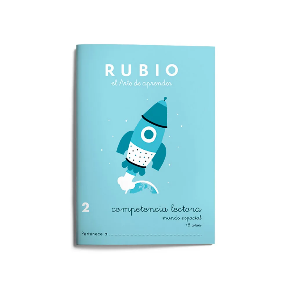 Cuaderno Rubio Competencia Lectora 2 Mundo Espacial
