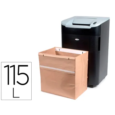 REXEL Bolsa de Residuos Rexel Reciclable para Destuctoras Gama Rl Capacidad 115 L Pack de 50 Unidades 330X510X490 MM