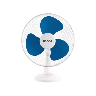 JOCCA Ventilador de Sobremesa Jocca 3 Velocidades 40 W Sistema Oscilacion y Cabezal Basculante Diametro 300 MM