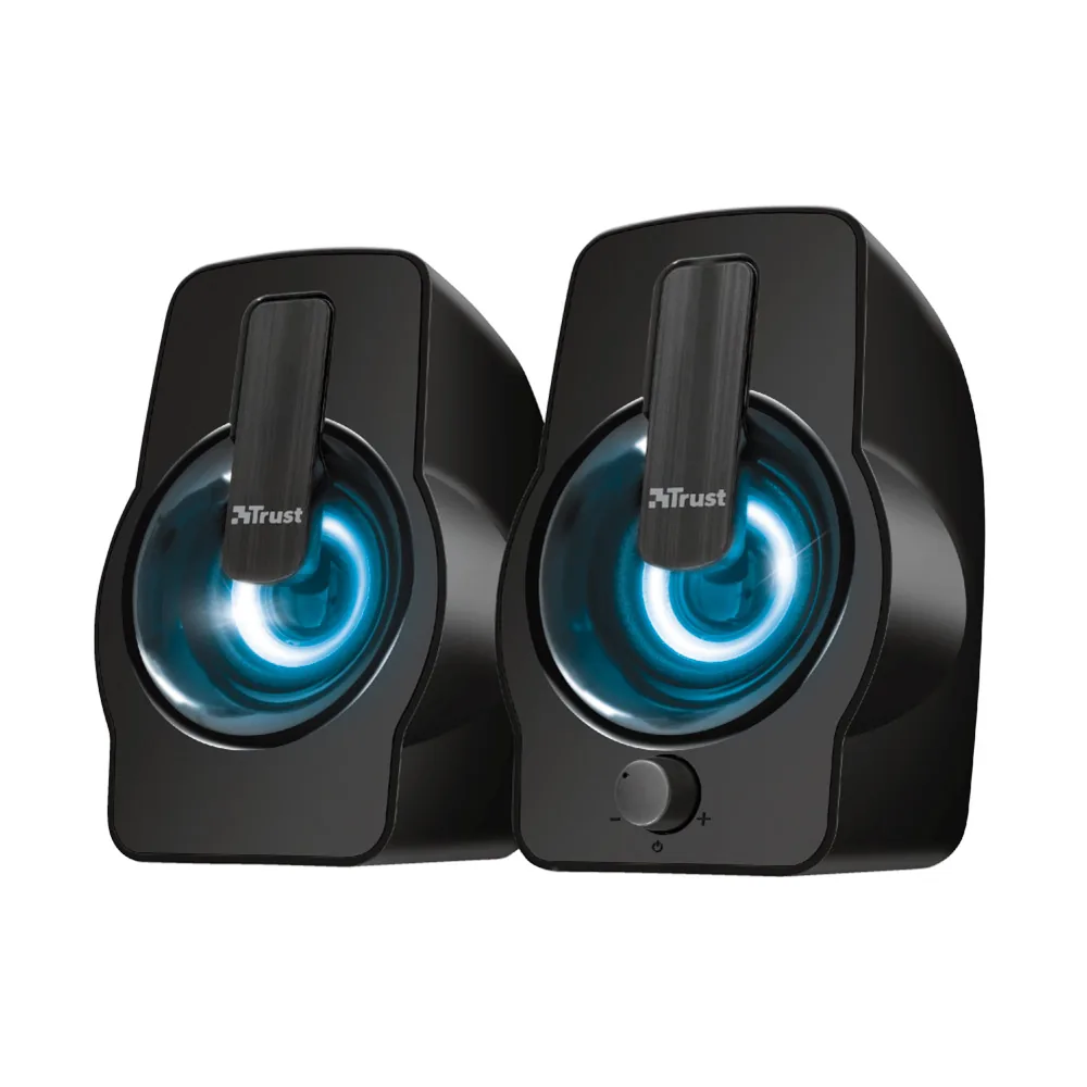Altavoces Trust Gemi 2.0 Potencia Maxima 12W Iluminacion Led Control de Volumen y Conexion